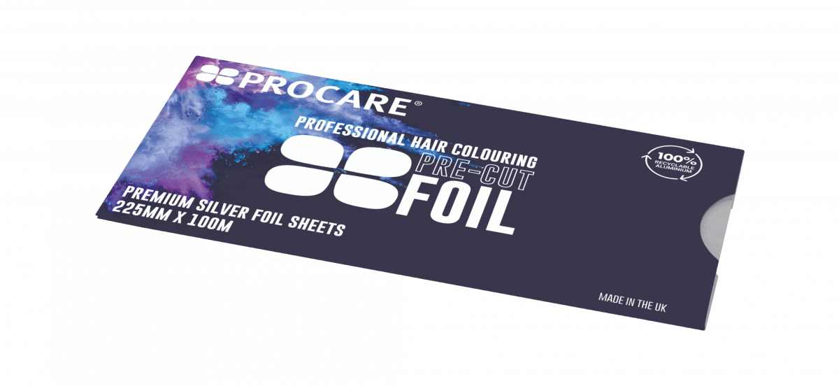 Procare Foil Strips Silver Long 225mm x 100mm (100 pack)