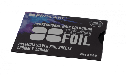Procare Foil Strips Silver Short 125MM X 100MM (100)