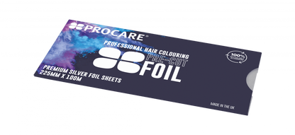 Procare Foil Strips Silver Long 225mm x 100mm (100 pack)